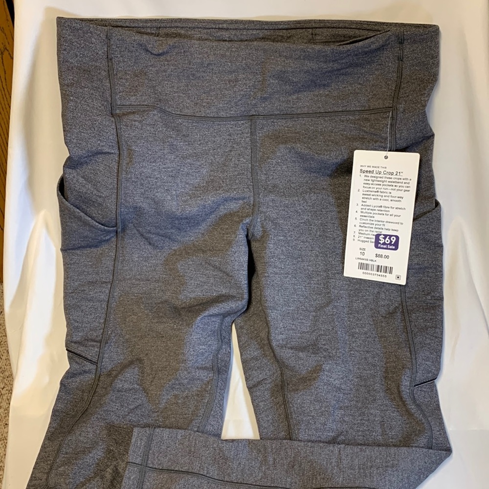 NWT speed up crop 21”